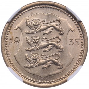 Estonia 20 Senti 1935 - NGC MS 65