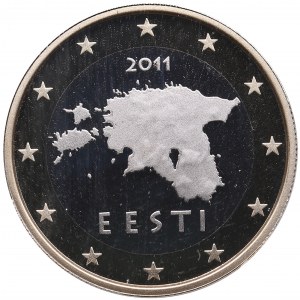 Estonia 1 Euro 2011 - NGC PF 69 ULTRA CAMEO