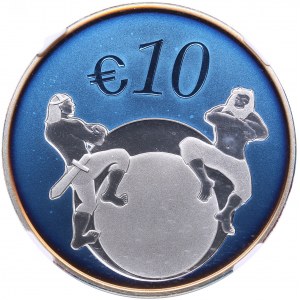 Estonia 10 Euro 2011 - Estonia's Future - NGC PF 69 ULTRA CAMEO