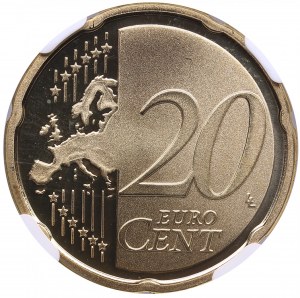Estonia 20 Cent 2011 - NGC PF 69 ULTRA CAMEO