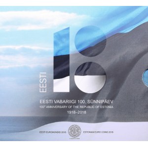 Estonia coin set 2018 - 100th Anniversary of the Republic of Estonia (10)