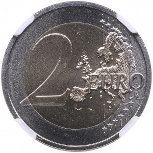 Estonia 2 Euro 2022 - Slava Ukraini - NGC MS 67