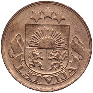 Latvia 2 Santimi 1928