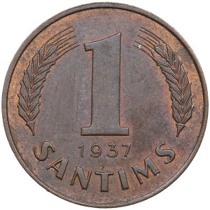 Latvia 1 Santims 1937