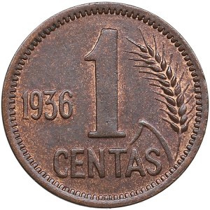 Lithuania 1 Centas 1936