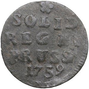 Russia, Prussia Solidus 1759