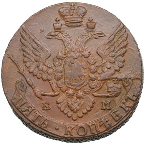 Russia 5 Kopecks 1790 EM