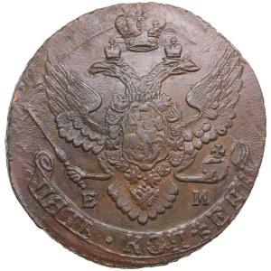 Russia 5 Kopecks 1791 EM