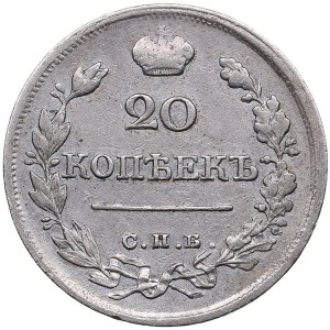Russia 20 Kopecks 1822 СПБ-ПД