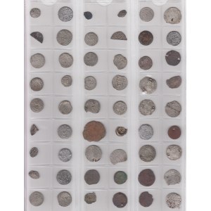 Lot of coins: Riga, Sweden, Poland, Russia etc (54)