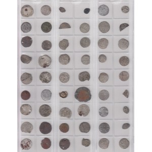 Lot of coins: Riga, Sweden, Poland, Russia etc (54)