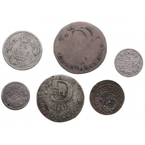 Small collection of coins: Sweden, Riga (6)