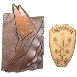 Estonia, Russia USSR medals 1957, 1985 (2)