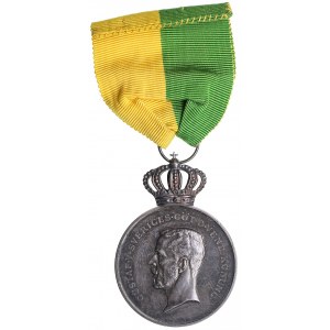 Sweden medal - Award Medal Gustav V for long faithful service