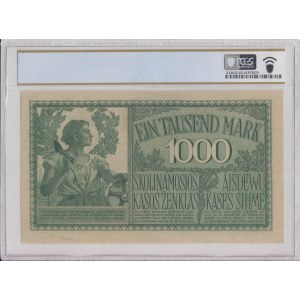 Germany, Lithuania, Kowno (Kaunas) 1000 Mark 1918 - PCGS 63 CHOICE UNC