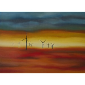 Olka CAŁA (b. 1983), Windmills, 2023