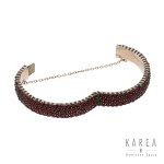 Bracelet with garnets, con. 19th c.