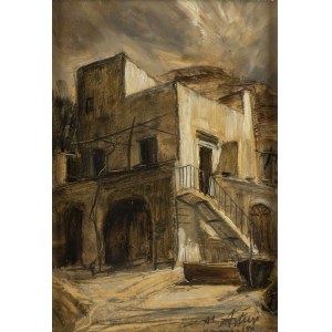 ANTONIO ASTURI (Vico Equense, 1904 - 1986), Home in Capri, 1931