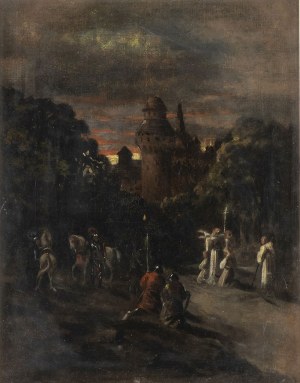 ATTR. GUSTAVE DORÈ (Strasbourg, 1832 - Paris, 1883), Episode des Croisades