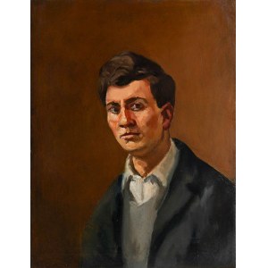 ALBERTO ZIVERI (Rome, 1908 - 1990), Portrait of Edolo Masci, 1957