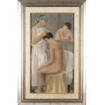 ERCOLE DREI (Faenza, 1886 - Rome, 1973), The toilette, 40's ca.