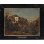 ANTON SMINCK VAN PITLOO (Arnhem, 1790 - Naples, 1837), Mountain landscape