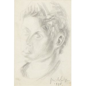 PERICLE FAZZINI (Grottammare, 1913 - Rome, 1987), Self-portrait, 1937