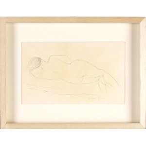 MARIO MAFAI (Rome, 1902 - 1965), Lying naked
