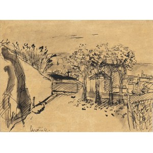 RENATO BIROLLI (Verona, 1905 - Milan, 1959), Landscape, 1941