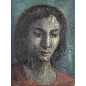 DOMENICO PURIFICATO (Fondi, 1915 - Rome, 1984), Potrait of a woman