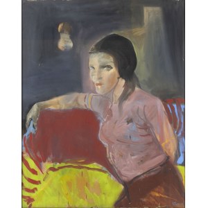 UGO ATTARDI (Sori, 1923 - Rome, 2006), Portrait of a lady, 1962