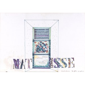 TANO FESTA (Rome, 1938 - 1988), Tribute to Matisse, 1970