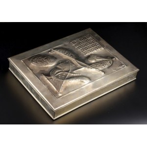 FRANCO CANNILLA (Catania, 1911 - Rome, 1984), Silver box