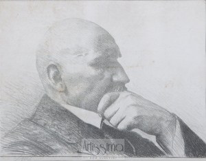 Leon Wyczółkowski (1852–1936), Autoportret, 1920