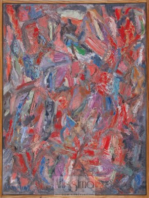 Dawid Landberg (Lan-Bar) (1912–1987), Kompozycja abstrakcyjna, 1972