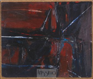 Andrzej Meissner (ur. 1929), Kompozycja abstrakcyjna V, l. 50. XX w.
