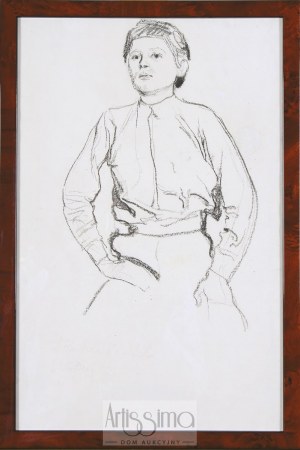 Józef Mehoffer (1869–1946), Chłopiec – projekt polichromii do skarbca wawelskiego