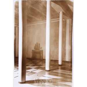 Czesław Olszewski (1894–1969), Budynek Ministerstwa Spraw Zagranicznych, wnętrze z kominkiem, arch. B. Pniewski, widok przed 1938 r.