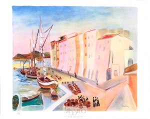 Mojżesz Moise Kisling (1890–1953), Port w Saint Tropez