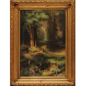 Lesný rybník, asi 1930