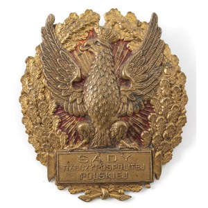 FUNCTION BADGE, COURTS OF THE REPUBLIC OF POLAND, II RP