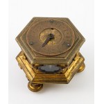 TILE CLOCK, Germany, Augsburg, Jacob Mayr, ca. 1700