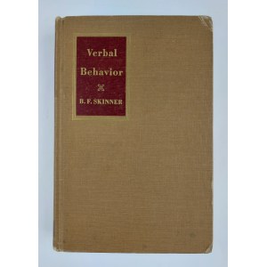 B. F. Skinner, Verbálne správanie