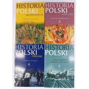 Praca zbiorowa, Historia Polski tomy I-IV