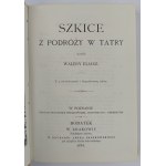 W.E. Radzikowski, Náčrty z cesty po Tatrách
