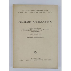 Stefan Strelcyn, Problems of African Studies