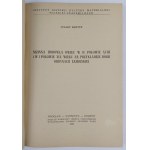 Julian Bartyś, Nížinný chov ovcí v druhé polovině 18. a první polovině 19. století na příkladu panství Zamojska Ordynacja.