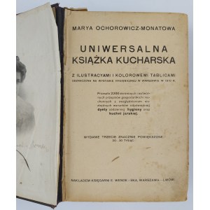 Marya Ochorowicz-Monatowa, Uniwersalna Książka Kucharska