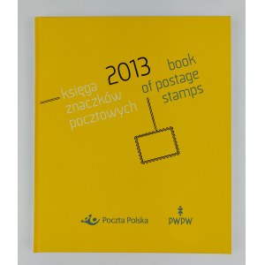 Księga znaczków pocztowych 2013 book of postage stamps