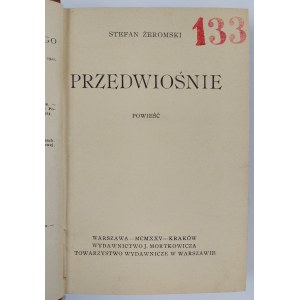 Stefan Żeromski, Przedwiośnie (Přicházející jaro)